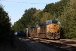 CSXT 468 Leads M427 at Wells Bnach